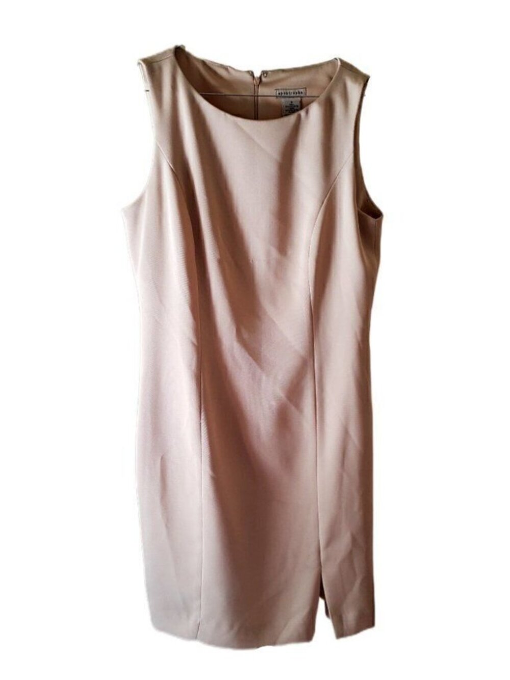 Apostrophe Beige Sleeveless Dress